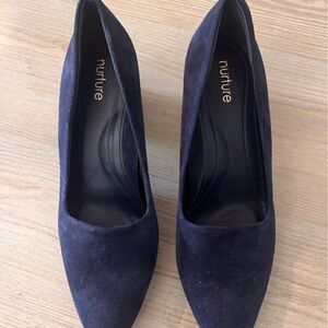 Nurture by Lamaze Women's Navy Blue Heels. Womens size 9.5 med